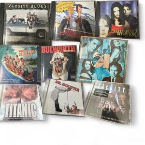 Collection of Movie Soundtrack CDs